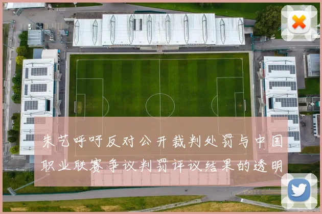 朱艺呼吁反对公开裁判处罚与中国职业联赛争议判罚评议结果的透明化探讨